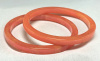 BS20 cloudy marbled sliced pink grapefruit sliced bakelite spacers
